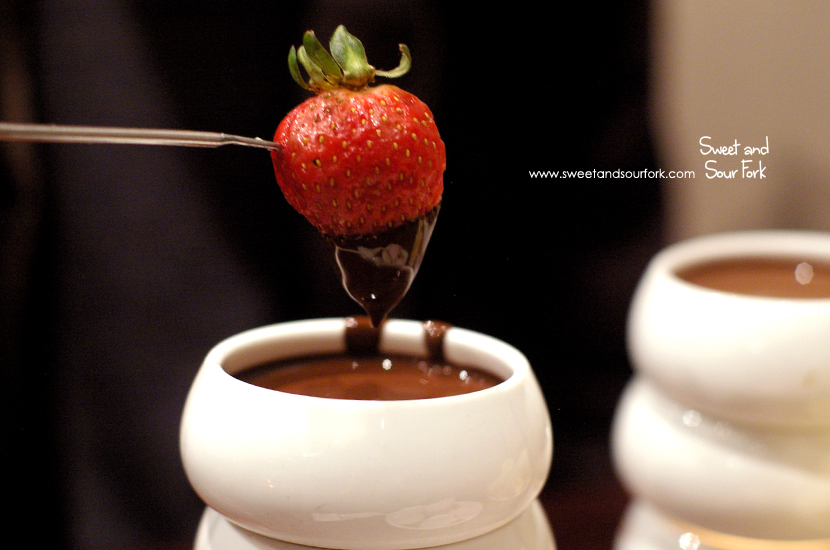 Chocolate Fondue for Two ($19)